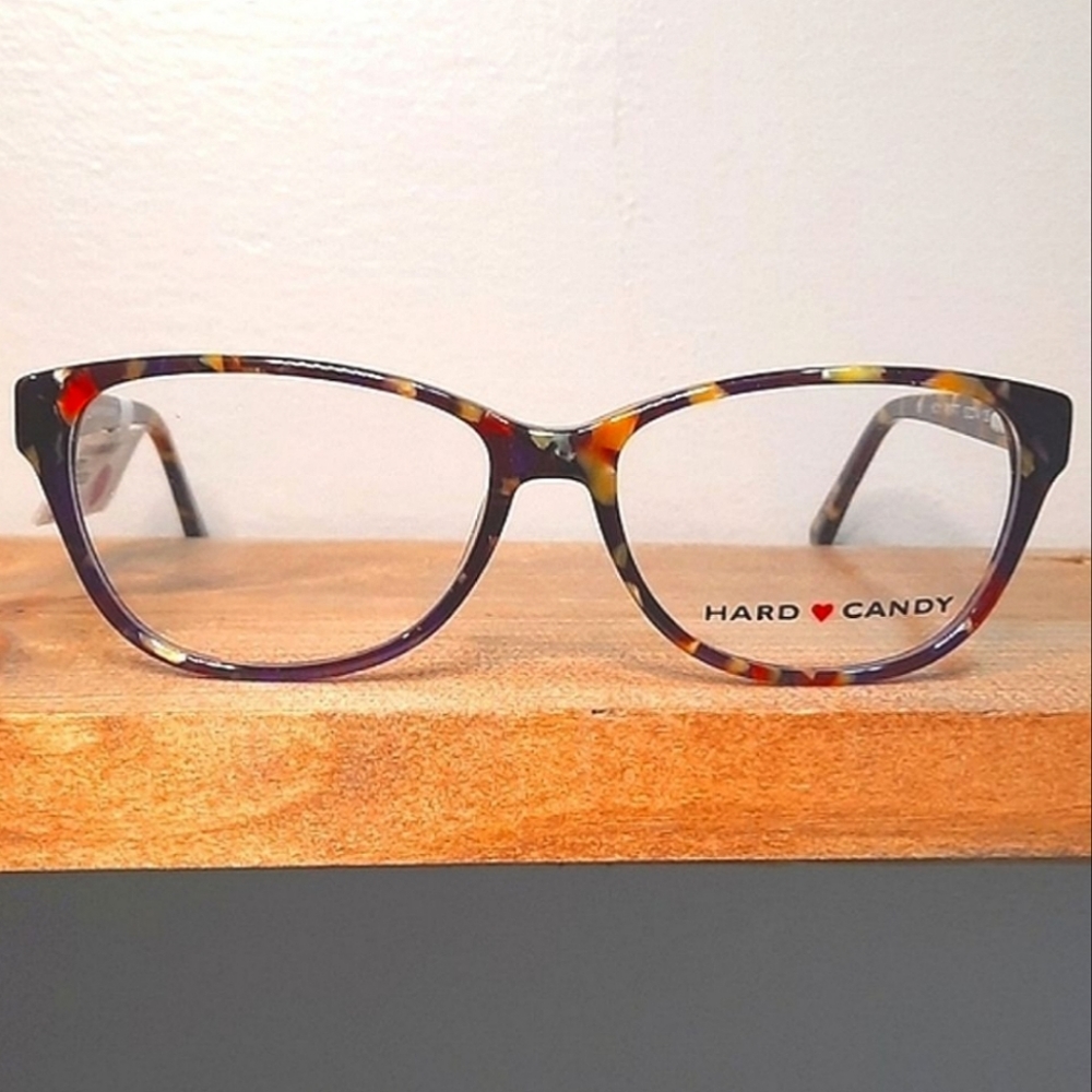NEW Prescription Ready Eyeglass Frame, multi colored, 52-14-135 petite glasses
